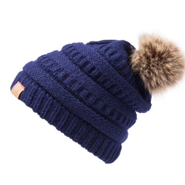 Top Ball Knitted Hat