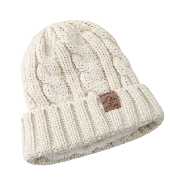 Plush Lining Knitted Hat